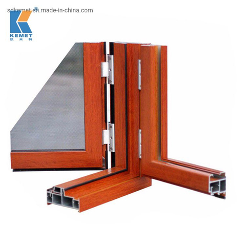 Ventana de toldo de extrusiones de aluminio Kemet 